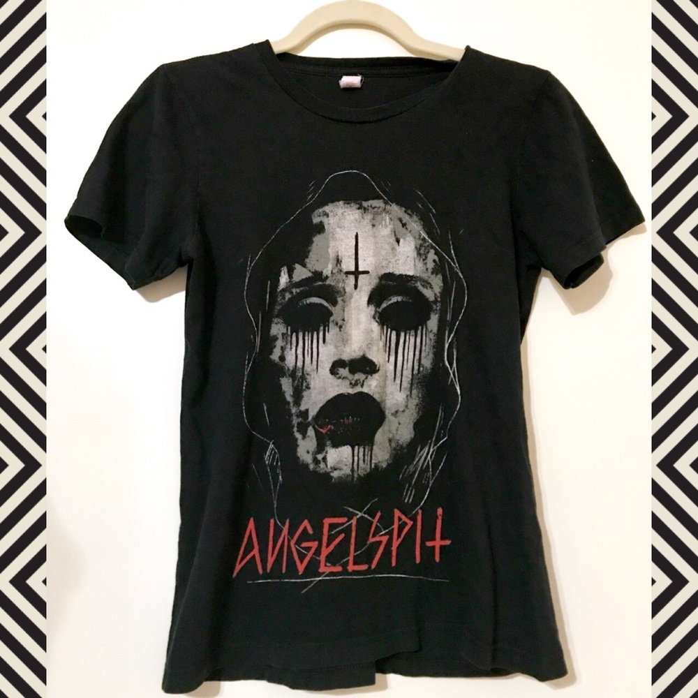 🎀 Angelspit Industrial/Goth Band Tee